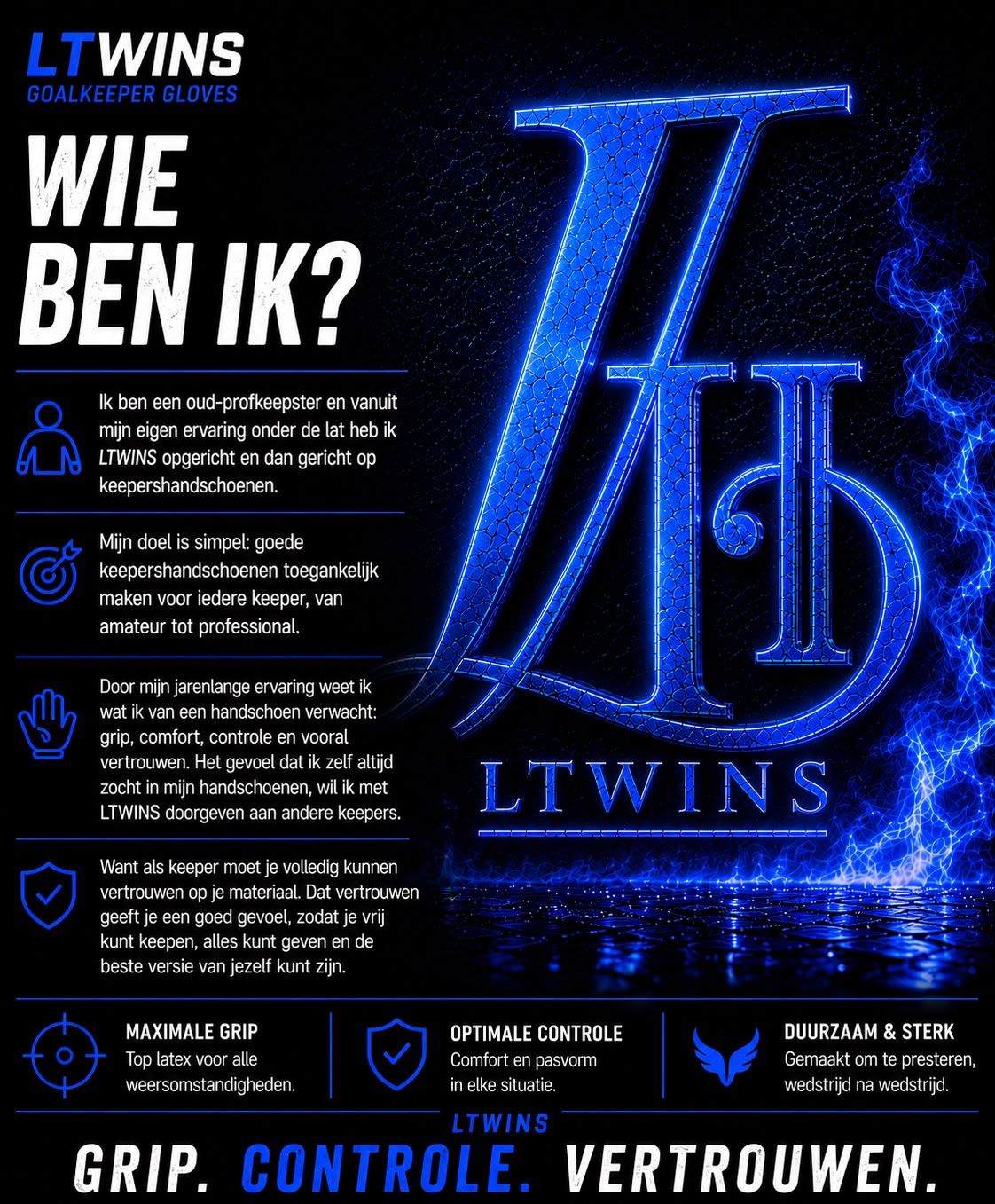 Het verhaal achter LTwins keepershandschoenen